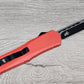 ESSENTIAL KNIVES "THE ESSENTIAL 9" RED PACK: 1 OF EACH DAGGER, DROP POINT, TANTO