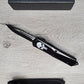 ESSENTIAL KNIVES "THE ESSENTIAL 9" SKULL Out The Front Knife DROP POINT Blade