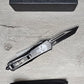 ESSENTIAL KNIVES "THE ESSENTIAL 9" SKULL Out The Front Knife TANTO SERRATED Blade