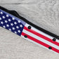 ESSENTIAL KNIVES "THE ESSENTIAL 9" STARS & STRIPES Out The Front Knife 3 BLADE TYPES)
