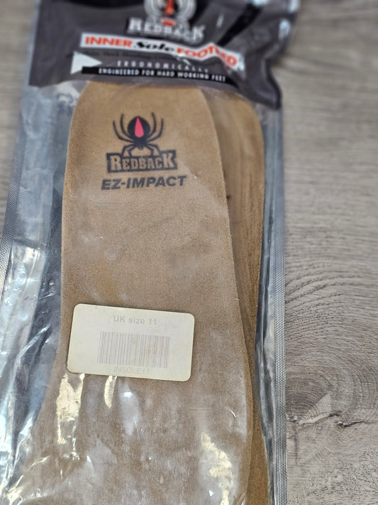 REDBACK LEATHER INSOLES SIZE 11 UK NEW IN PACKAGE