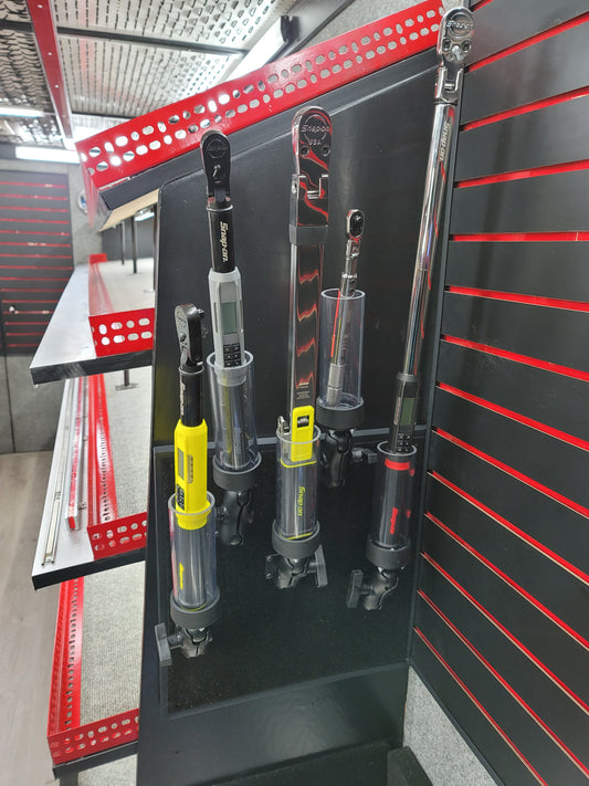 -Adjustable (5) Torque Wrench Display