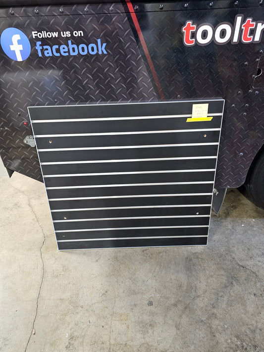 USED SLATWALL PANEL  38 1/4" W X 35 5/8" H