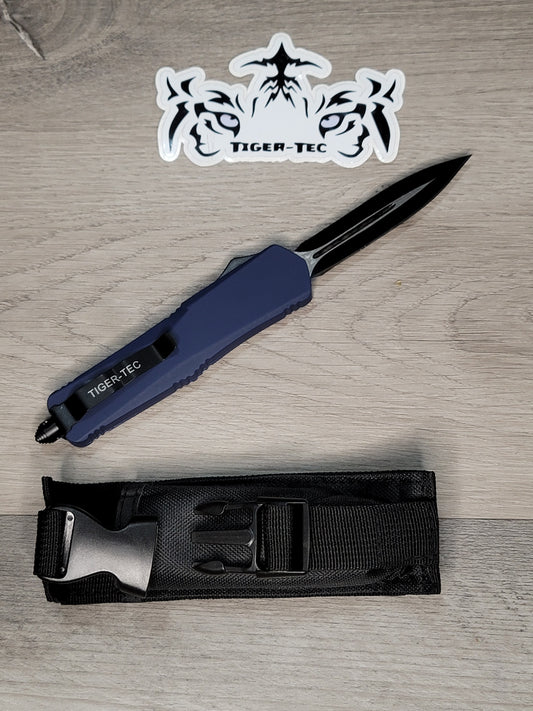 Tiger Tec Warrior Blue Out The Front Knife Dagger Blade