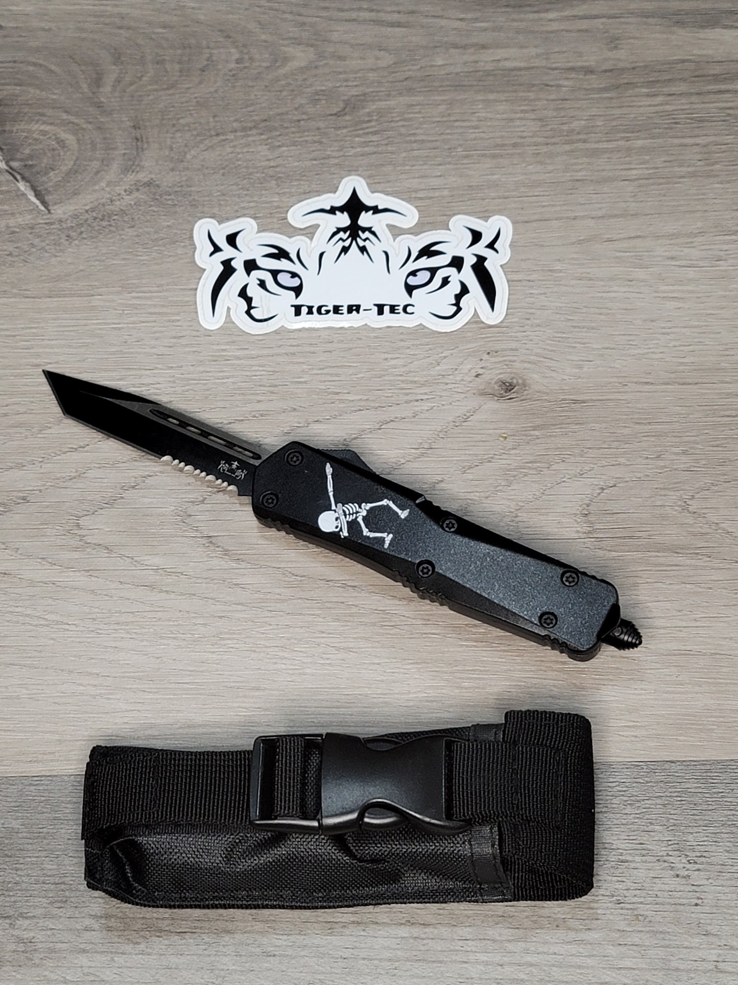 Tiger Tec Warrior "DAB" Out The Front Knife Tanto Blade