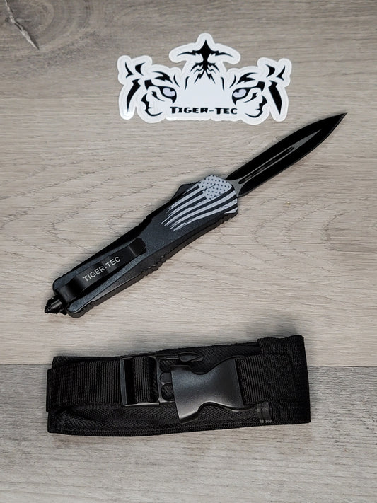 Tiger Tec Warrior "Flag" Out The Front Knife Dagger Blade