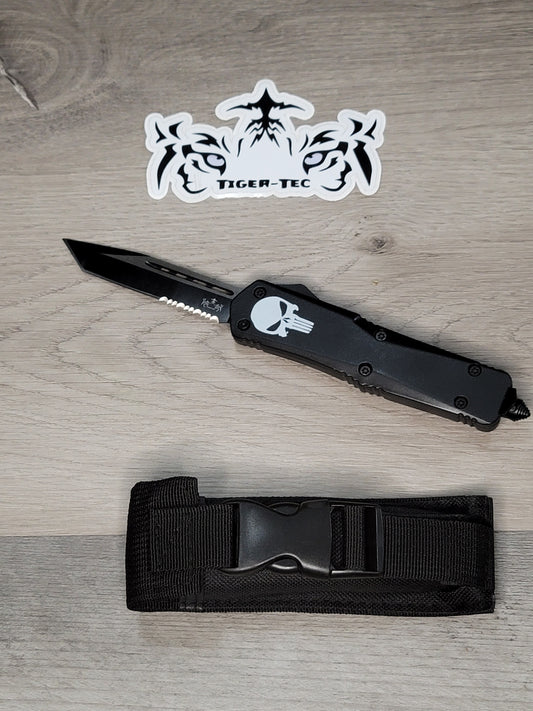 Tiger Tec Warrior "Punisher " Out The Front Knife Tanto Blade