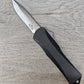 Tiger Tec X3  Black Out The Front Knife Drop Point Blade