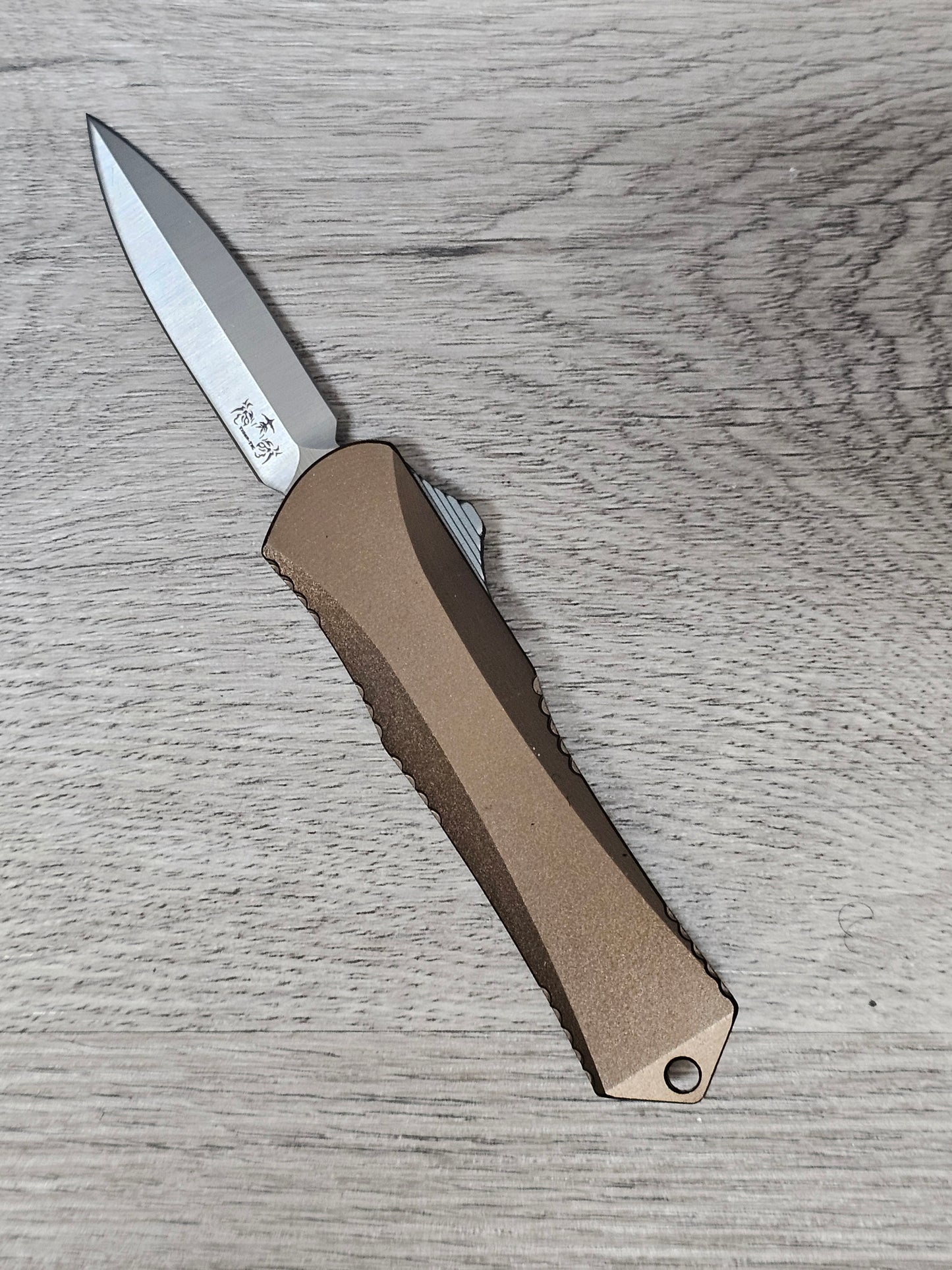 Tiger Tec X3  Coyote  Out The Front Knife Dagger Blade