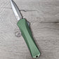 Tiger Tec X3  OD Green  Out The Front Knife Dagger Blade
