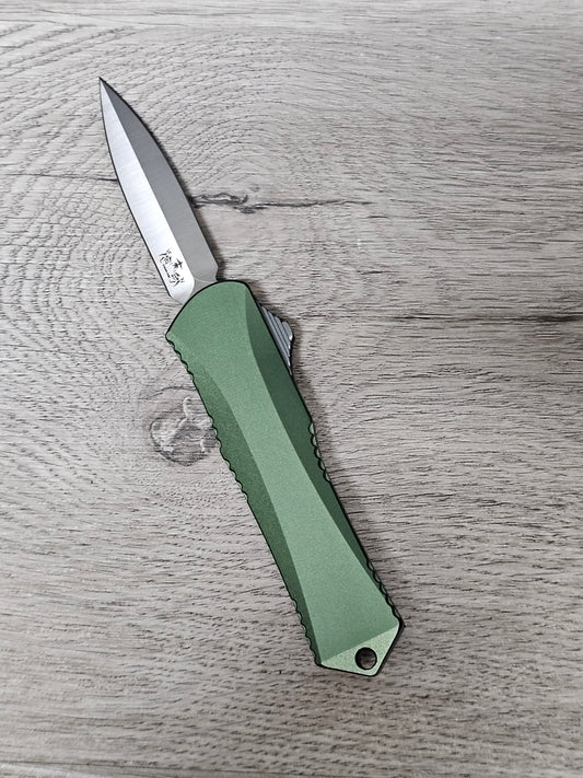 Tiger Tec X3  OD Green  Out The Front Knife Dagger Blade