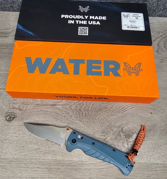 B-USA 18060S AD*RA WATER SERIES FOLDING KNIFE MADE on a BENCH in Oregon