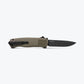 BENCHMADE SHOOTOUT RANGER GREEN GRIVORYDROP POINT  OUT THE FRONT KNIFE #5371 BK-01