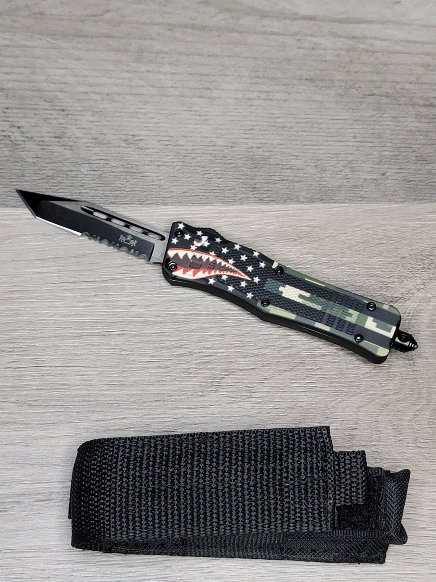 Tiger Tec Defender "P40"Out The Front Knife Tanto Blade