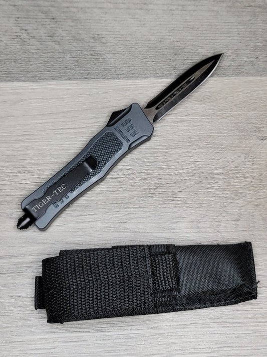 Tiger Tec Defender Gray Out The Front Knife Dagger Blade