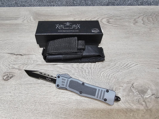 Tiger Tec Defender Gray Out The Front Knife Tanto Blade