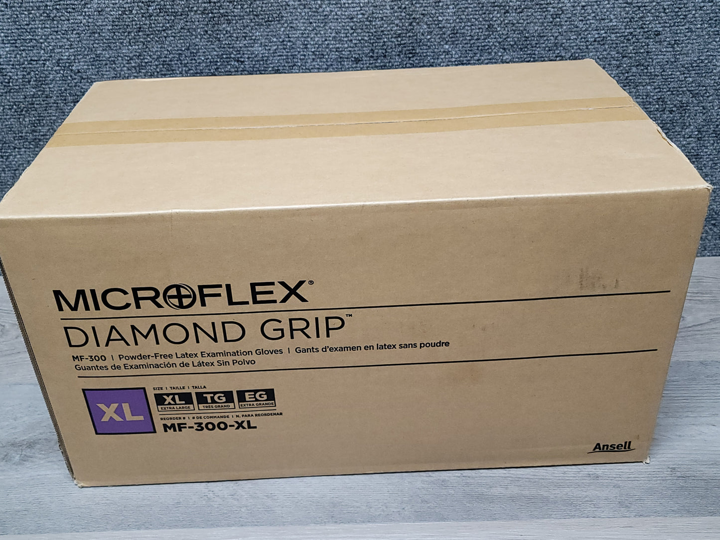 MIcroflex Diamond  Grip XL 10 boxes of 100 Count  Latex Gloves