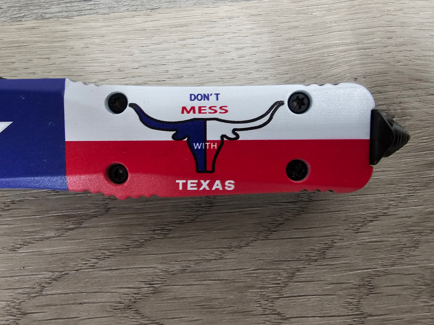 Tiger Tec Warrior "Don't Mess With Texas" LIMITED EDITION Various blade types