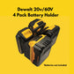 Dewalt 20V/60V 4 Pack Battery Carrier #dw20-4