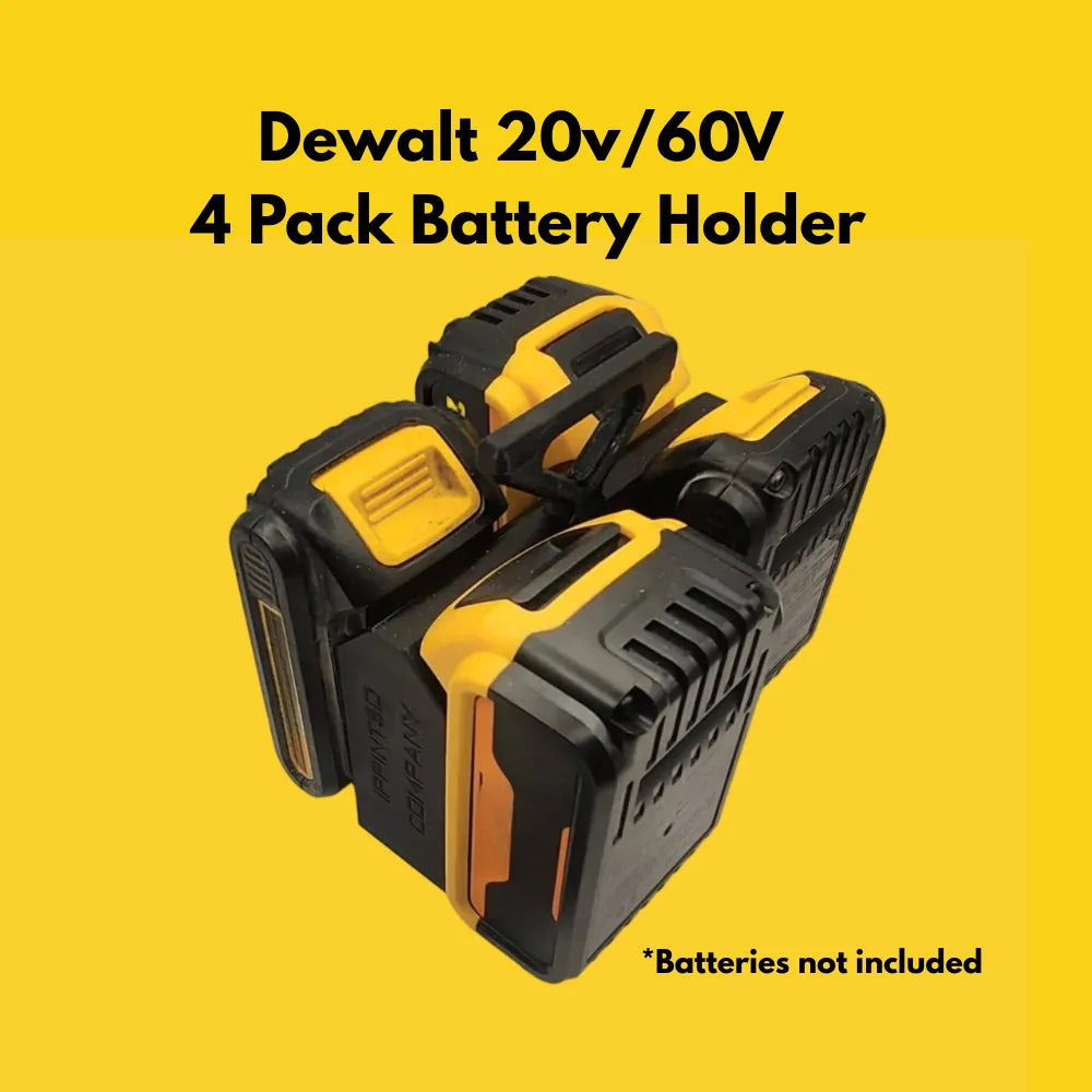 Dewalt 20V/60V 4 Pack Battery Carrier #dw20-4