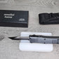 ESSENTIAL KNIVES "THE ESSENTIAL 7" GRANITE Out The Front Knife TANTO SERRATED Blade