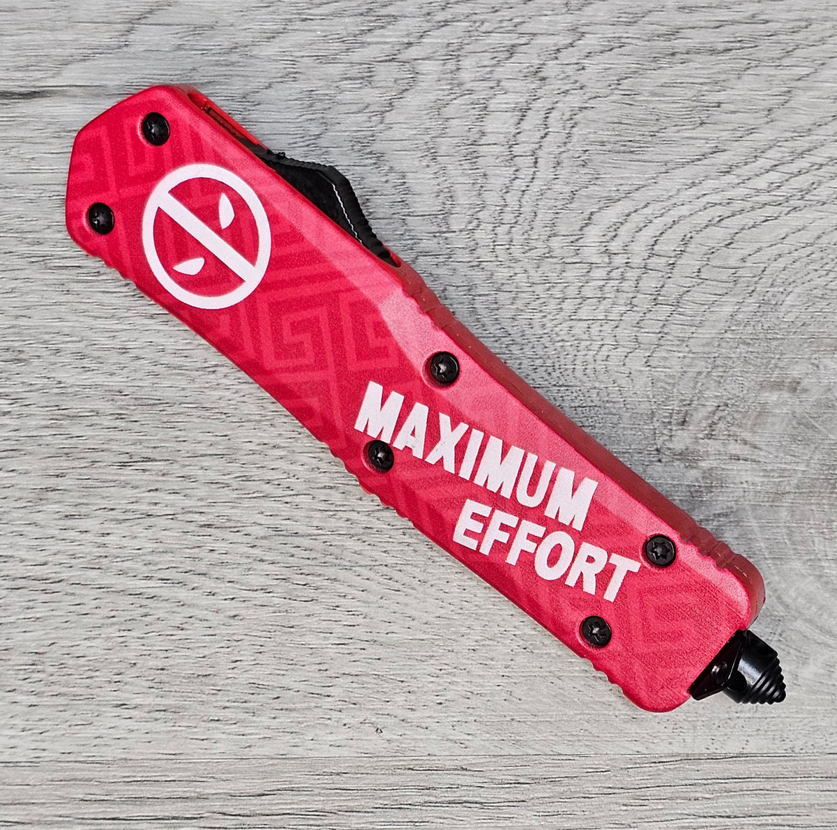 ESSENTIAL KNIVES "THE ESSENTIAL 9"  MAXIMUM EFFORT Out The Front Knife 4 BLADE TYPES