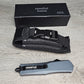 ESSENTIAL KNIVES "THE ESSENTIAL 9" GRANITE Out The Front Knife TANTO  Blade