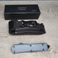 ESSENTIAL KNIVES "THE ESSENTIAL 9" GRANITE Out The Front Knife TANTO  Blade