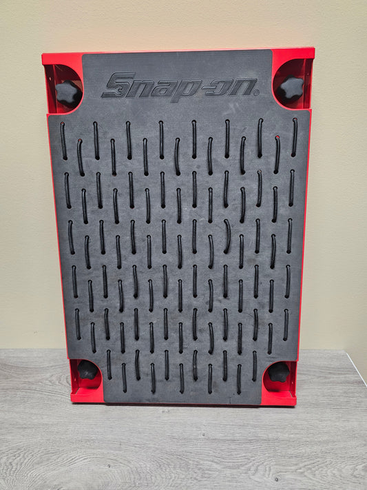 KNIFE DISPLAY POWDER COATED RED MOUNTS TO E- TRACK OR YOU CAN EASILY BOLT TO WALL