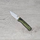 B-USA 533SL-10 MIN*  BUGOUT  GREEN ALUMINUM MADE on a BENCH in Oregon