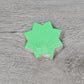 2.5"x2.5"  BURST SIGN 100 PIECES assorted YELLOW, ORANGE, GREEN, PINK