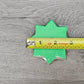 3"x3"  BURST SIGN 100 PIECES assorted YELLOW, ORANGE, GREEN, PINK