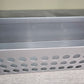 PERFORATED STEEL DISPLAY BIN FOR SLATWALL inside dimensions 11 & 3/4"W x 3 3/4"D