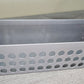 PERFORATED STEEL DISPLAY BIN FOR SLATWALL inside dimensions 11 & 3/4"W x 3 3/4"D
