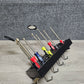 SNAPPY SCREWRIVER HANDLE MAGNET & MIRROR HOLDER WATERFALL WITH 5 HOOKS  SLATWALL)