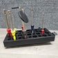SNAPPY SCREWRIVER HANDLE MAGNET & MIRROR HOLDER WATERFALL WITH 5 HOOKS  SLATWALL)