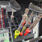 SNAPPY SCREWRIVER HANDLE MAGNET & MIRROR HOLDER WATERFALL WITH 5 HOOKS  SLATWALL)