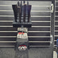 PUNCH & CHISEL HOLDER WATERFALL WITH 5 HOOKS (FOR SLATWALL) SWWF-PC