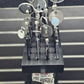 MAGNET & MIRROR HOLDER WATERFALL WITH 5 HOOKS (FOR SLATWALL) SWWF-MM