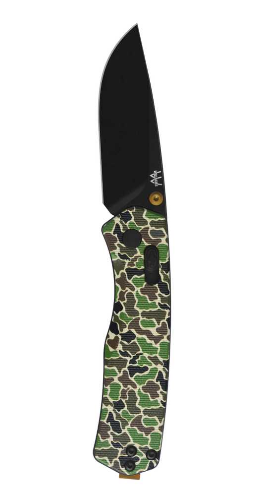 Williams Glide Folder 6.5" Woodland Camo